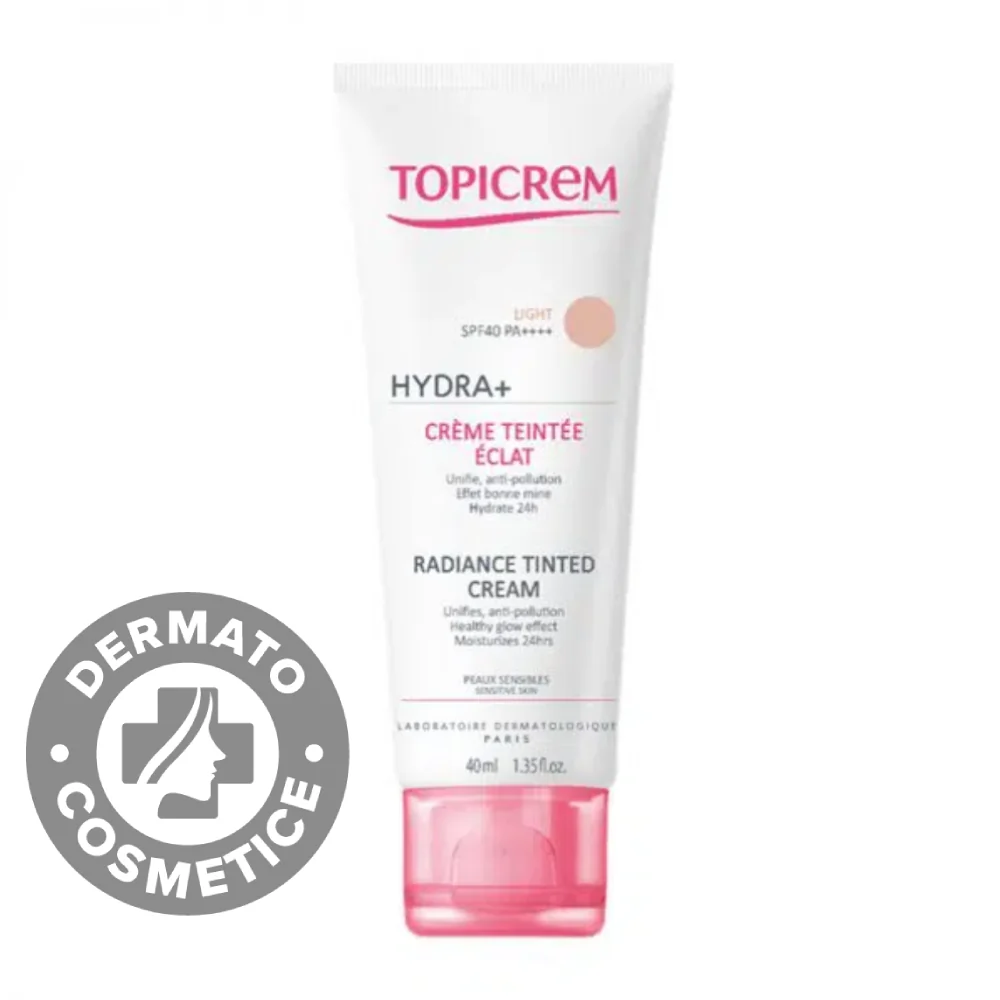 Crema coloranta SPF 40 Hydra +, 40ml, Topicrem