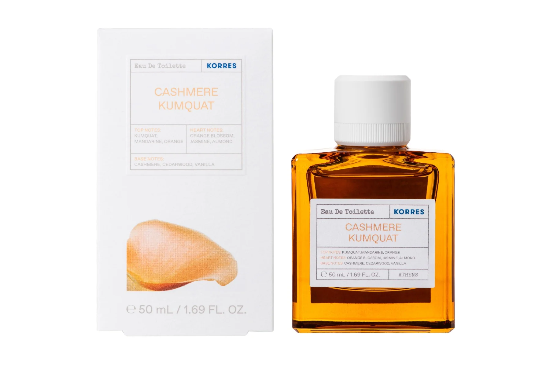 Apa de toaleta Cashmere Kumquat, 50ml, Korres 