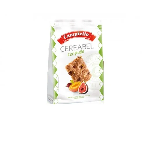 Biscuiti cu cereale si fructe Cereabel, 220g, Campiello