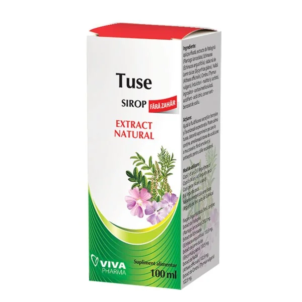 Sirop de tuse, 100 ml, Vitalia