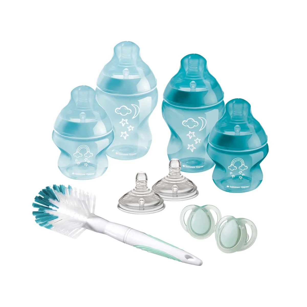 Set de pornire biberoane nou-nascut pentru +0 luni Closer to Nature Albastru, Tomme Tippee