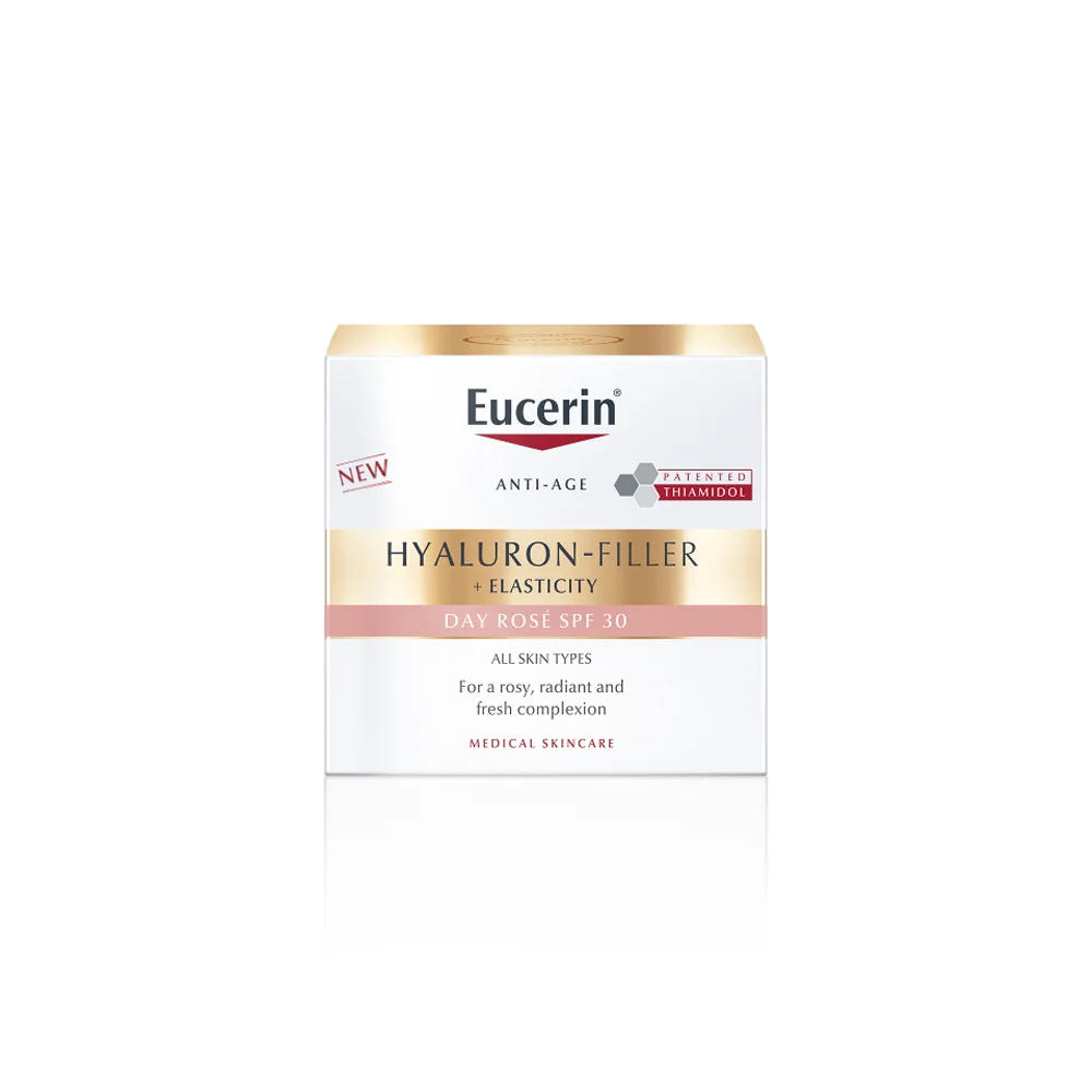 Crema de zi Hyaluron-Filler + Elasticity Rosé SPF 30, 50ml, Eucerin 