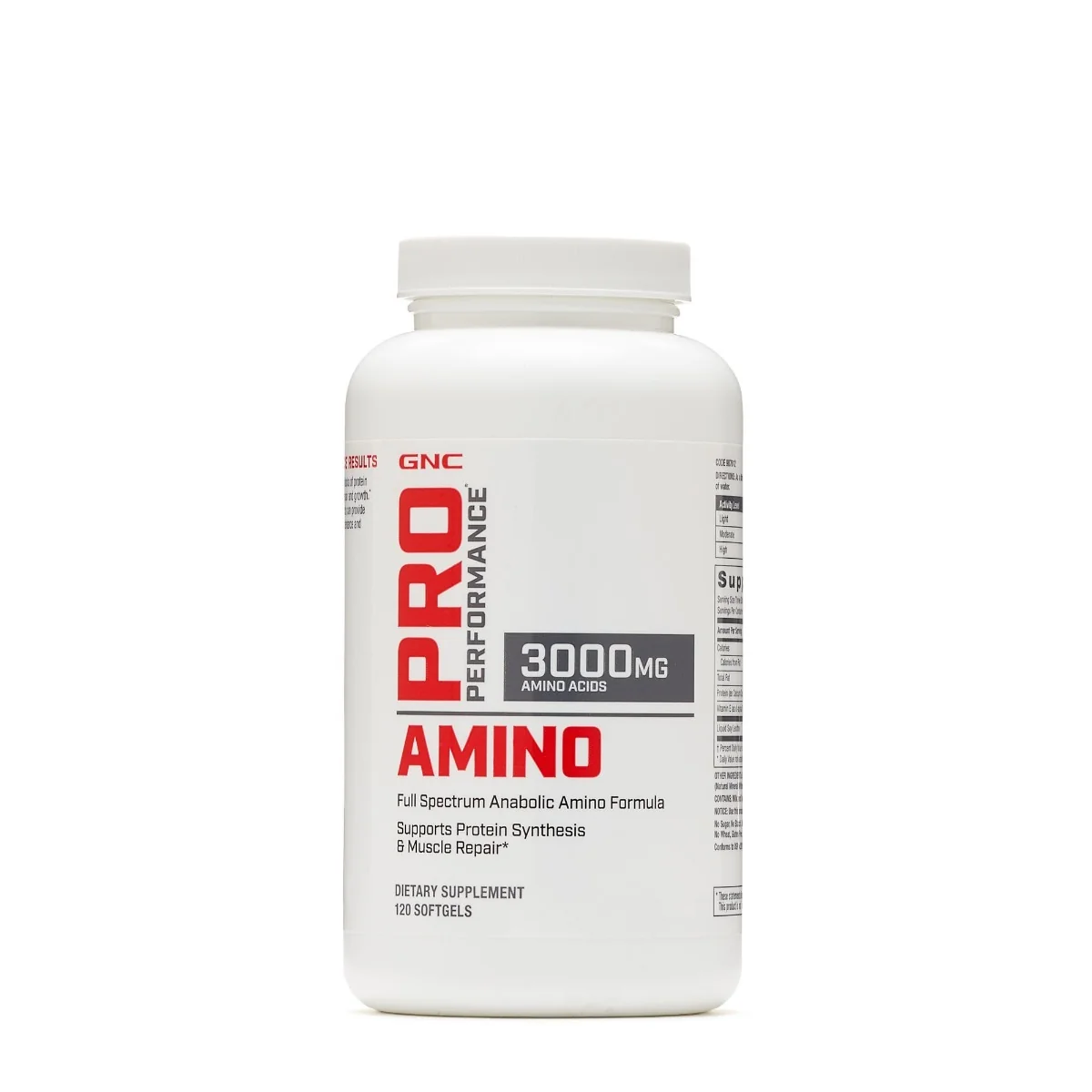 Aminoacizi 3000 Pro Performance, 120 capsule, GNC 