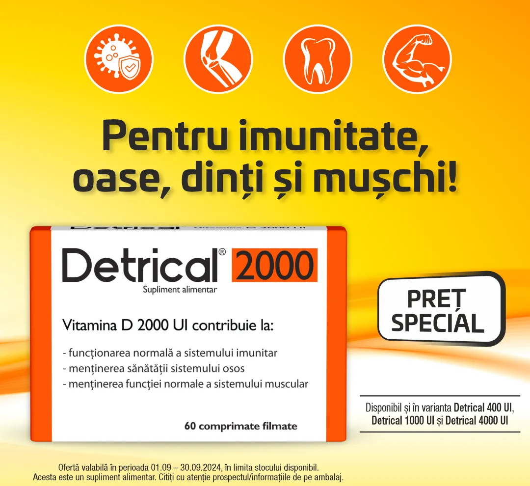 Ofertele lunii Septembrie 2024 Detrical 2000