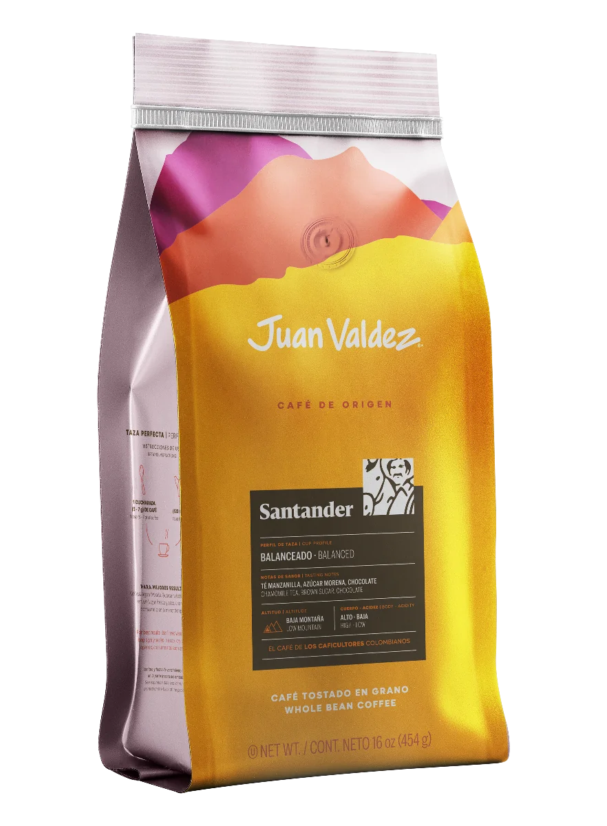 Cafea boabe Origine Santander, 454g, Juan Valdez