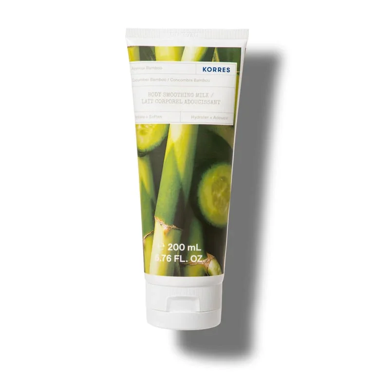 Lapte de corp cu castraveti si bambus Cucumber Bamboo, 200ml, Korres