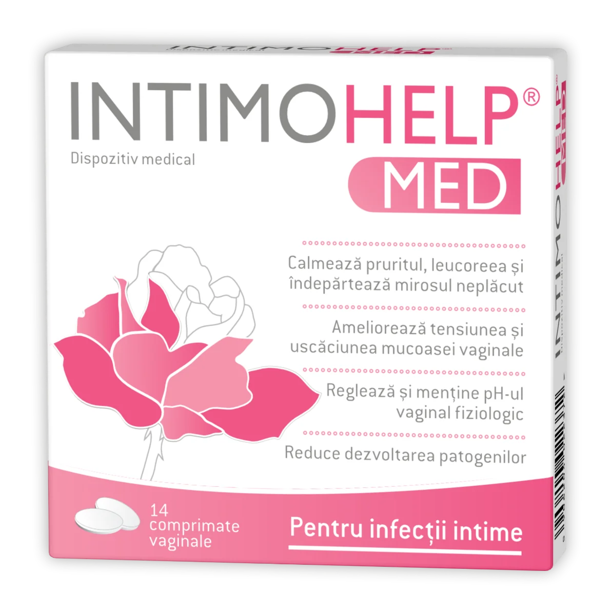 IntimoHelp Med, 14 comprimate vaginale, Zdrovit