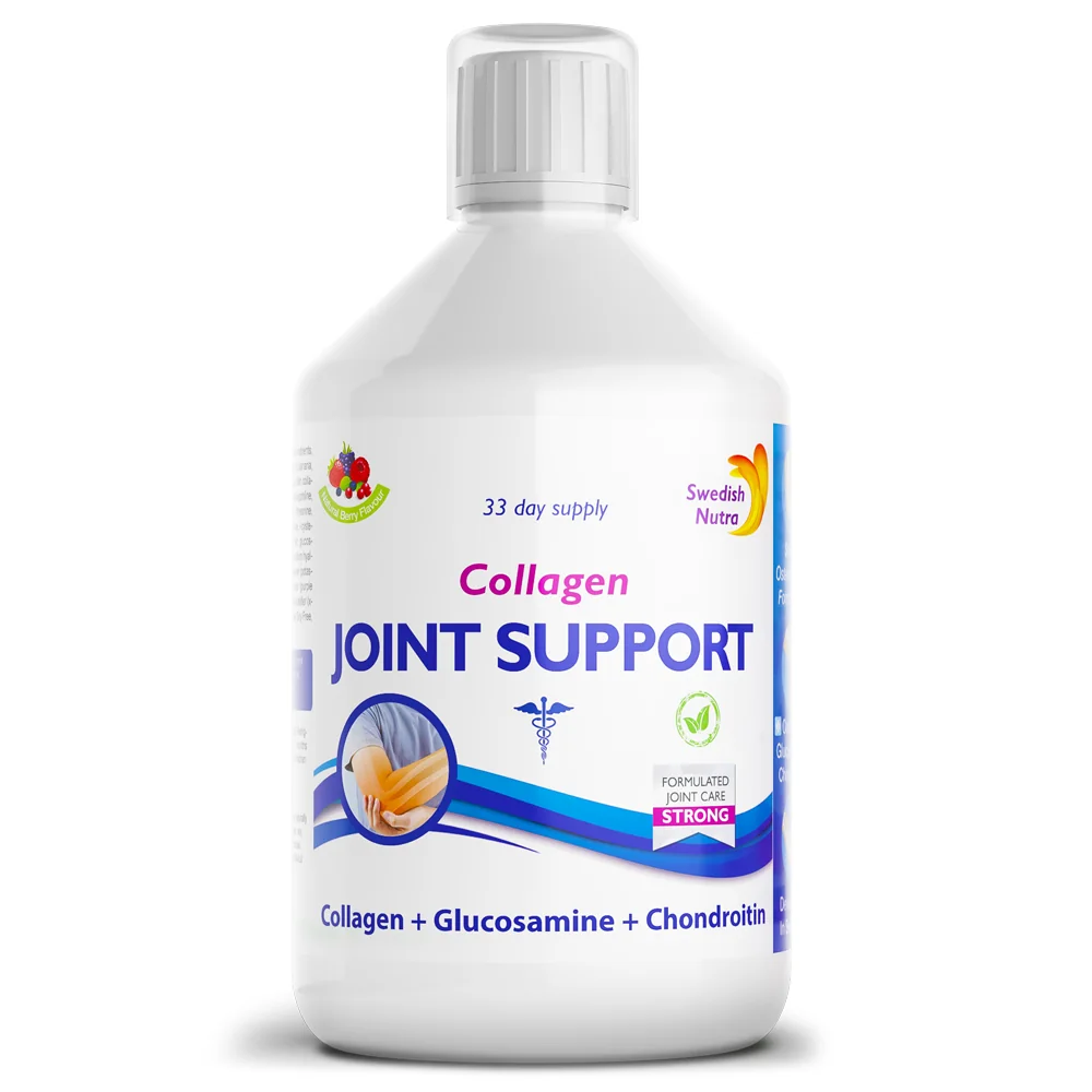 Colagen Lichid Hidrolizat Tip 2 5000mg Joint Support, 500ml, Swedish Nutra