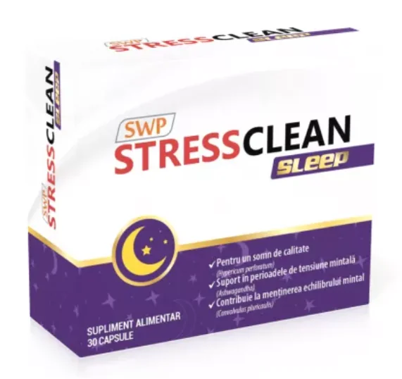 Stressclean Sleep, 30 capsule, Sun Wave Pharma