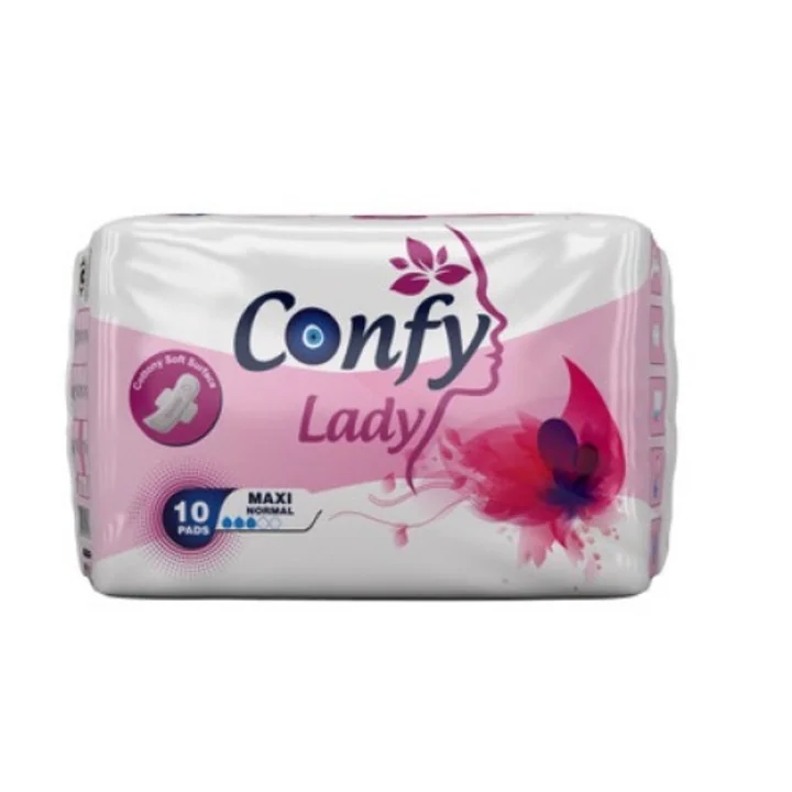 Absorbante Maxi Normal, 10 bucati, Confy