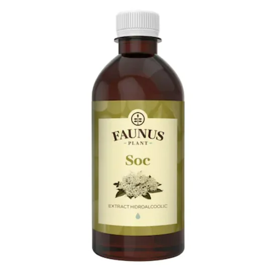 Tinctura de soc pentru slabire, 500ml, Faunus Plant