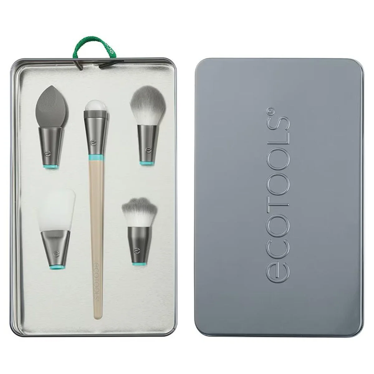 Set Pensule Wake Up and Glow, 5 bucati, EcoTools 