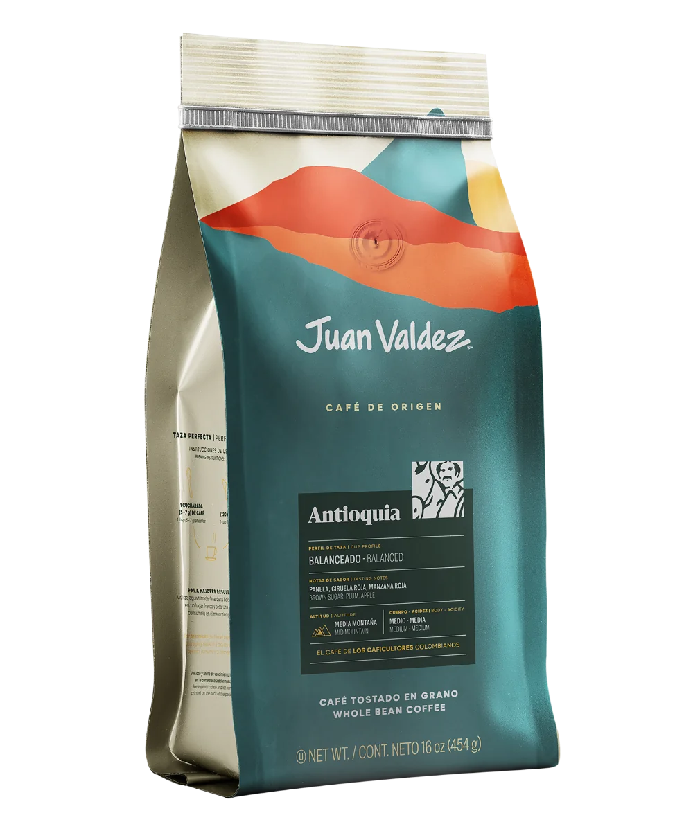 Cafea boabe Origine Antioquia, 454g, Juan Valdez