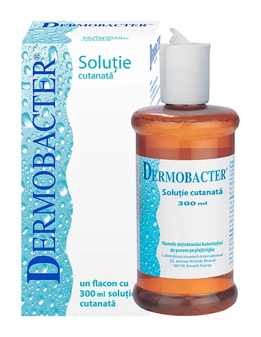 Dermobacter solutie cutanata, 300 ml, Innotech