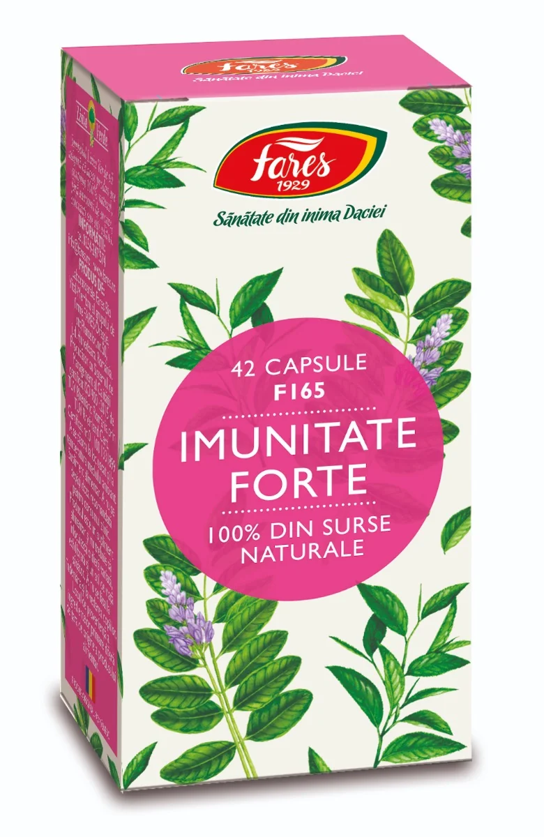 Imunitate Forte F165, 42 capsule, Fares