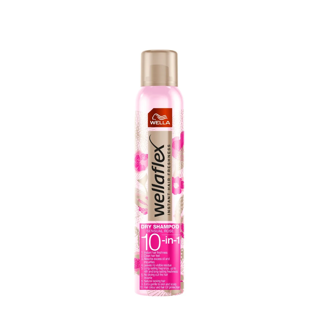 Sampon uscat Sensual Rose Wellaflex, 180ml, Wella 