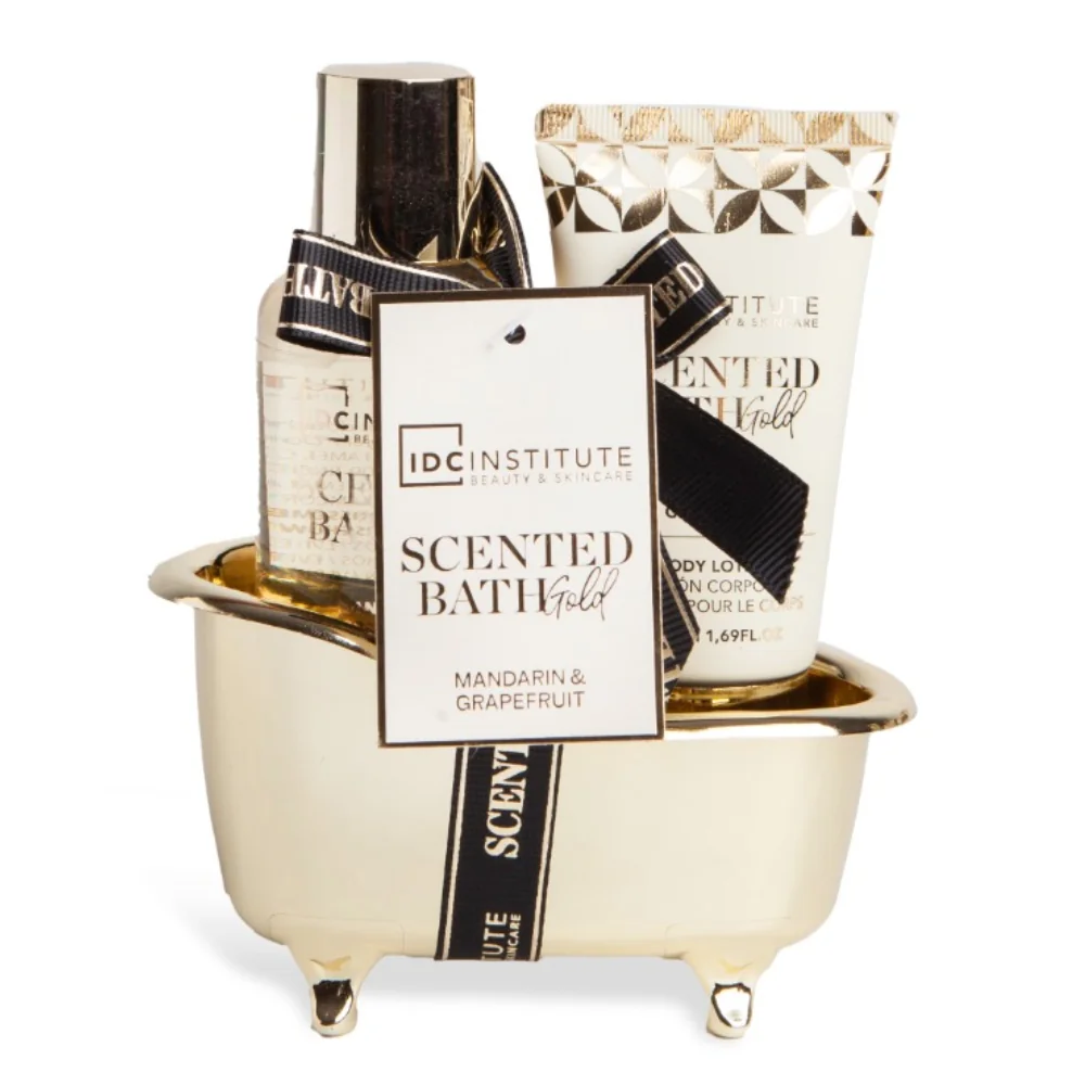 Set Scented Bath Gold, IDC Institute 