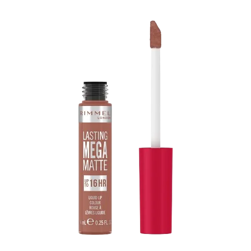 Ruj lichid Lasting Mega Matte 700 Be My Baby, 7.4ml, Rimmel London ​