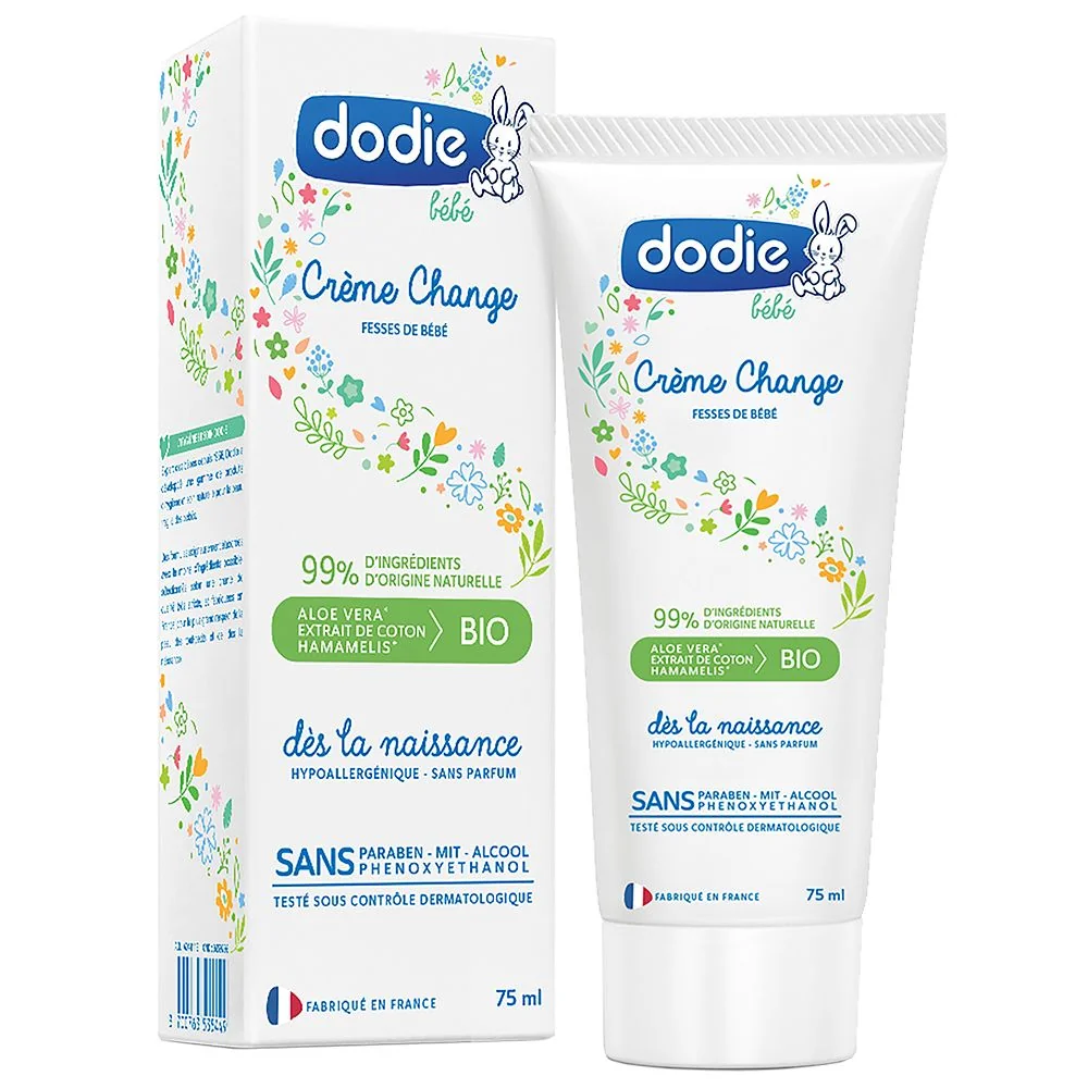 Crema pentru schimbarea scutecului, 75ml, Dodie