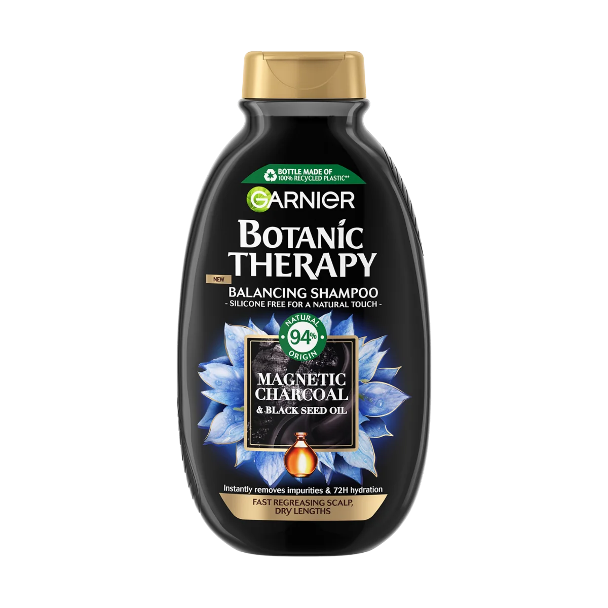 Sampon Magnetic Charcoal, 400ml, Botanic Therapy 