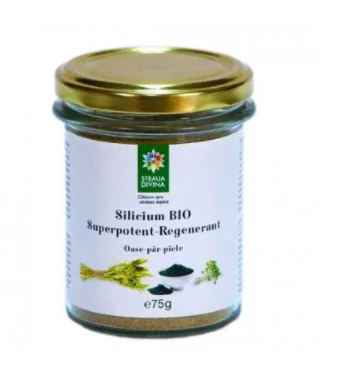 Silicium Bio amestec superpotent-regenerant, 75g, Steaua Divina