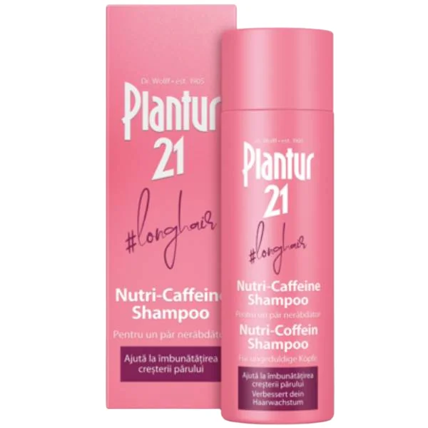 Sampon energizant Plantur 21 Longhair Nutri-Caffeine, 200ml, Plantur 