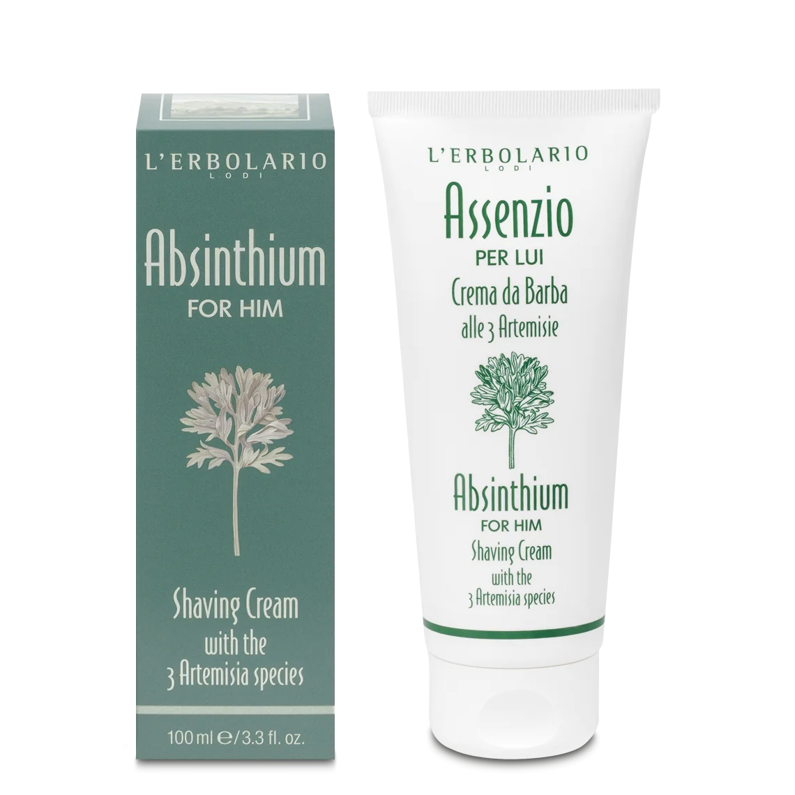 L'Erbolario Absinth Gel pentru ras, 150ml