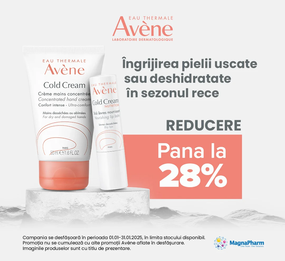 Ofertele lunii Ianuarie 2025 Avene Cold Cream