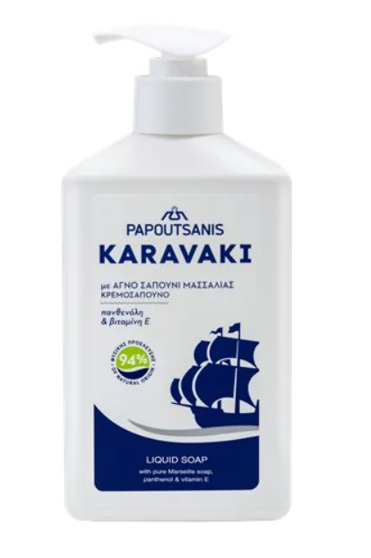 Sapun lichid clasic, 330ml, Karavaki