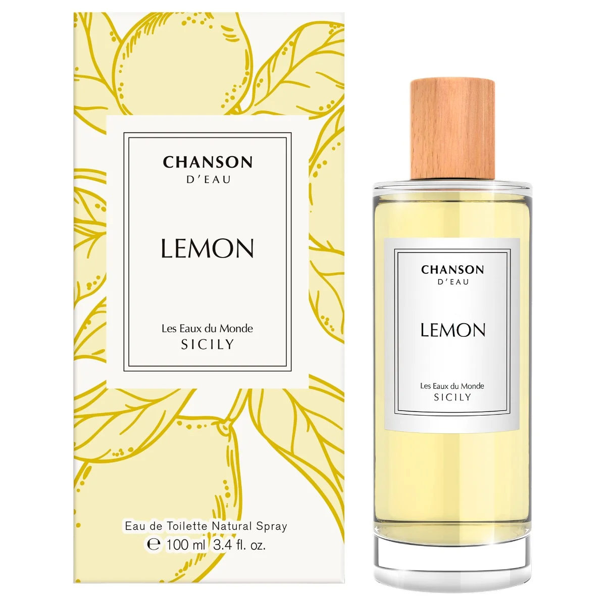 Apa de toaleta Lemon, 100ml, Chanson D'Eau