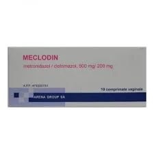 Meclodin 500mg/200mg, 10 comprimate vaginale, Arena