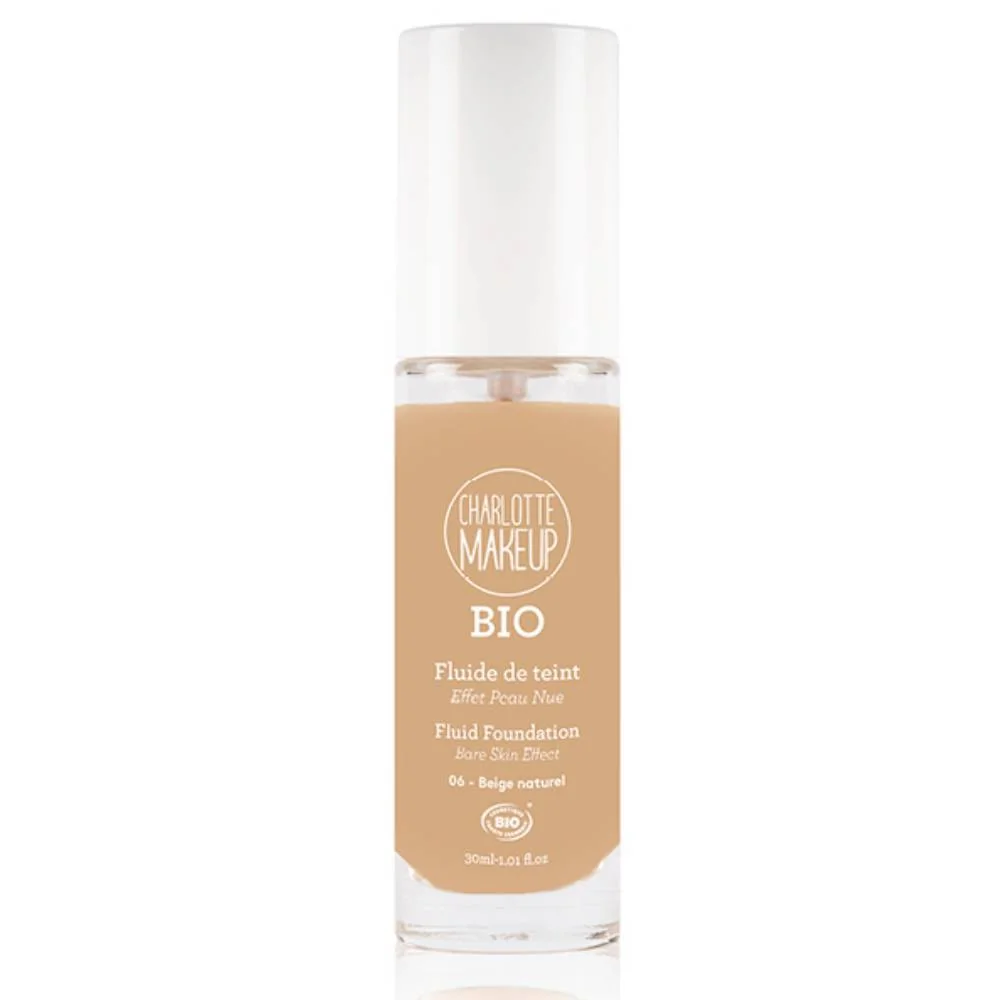 Fond de ten bio Beige Naturel, 30ml, Charlotte Bio