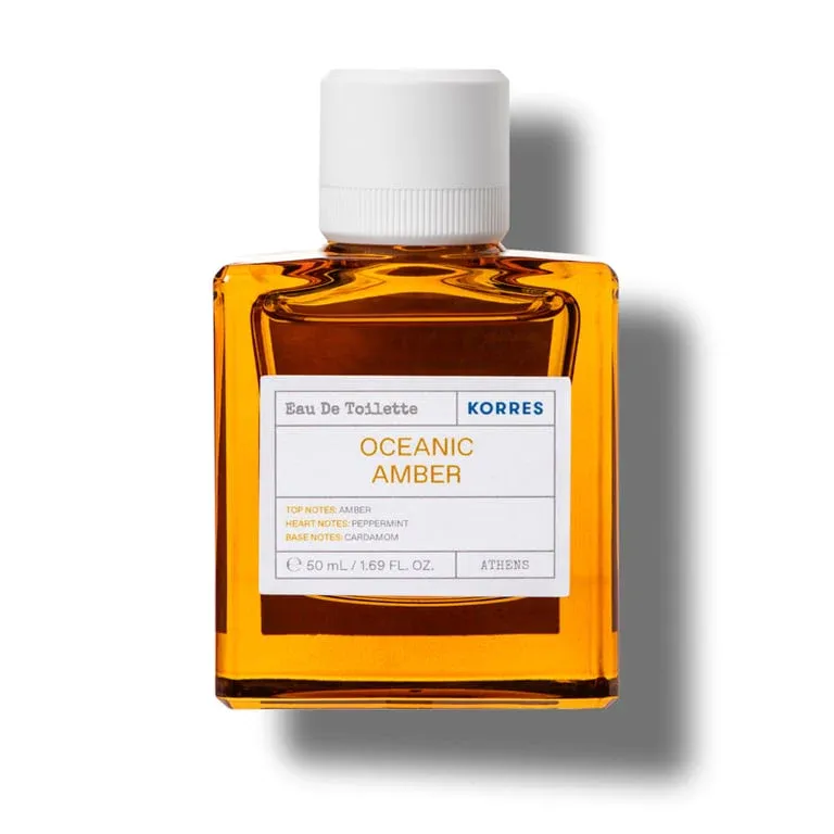 Apa de toaleta Oceanic Amber, 50ml, Korres 