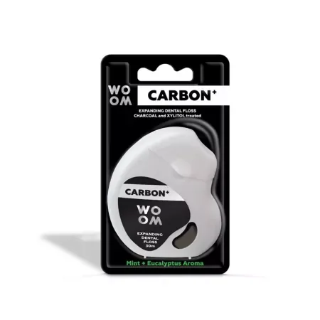 Ata dentara Carbon+ Expanding Dental Floss, 30m, Woom