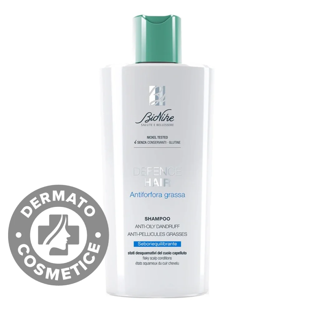 Sampon anti-matreata grasa Defence Hair, 200ml, Bionike