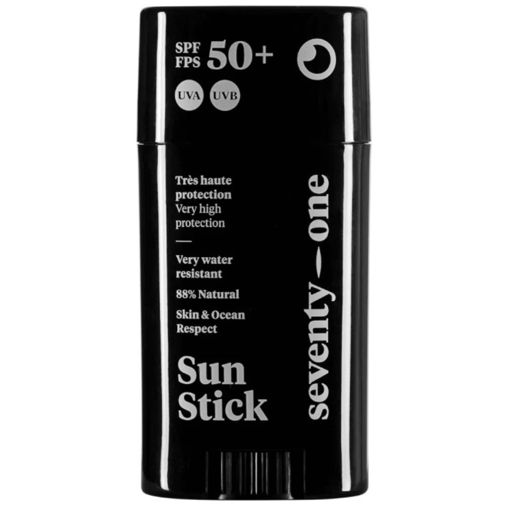 Stick de protectie solara pentru fata rezistent la apa cu SPF 50+ The Original, 15g, Seventy One Percent