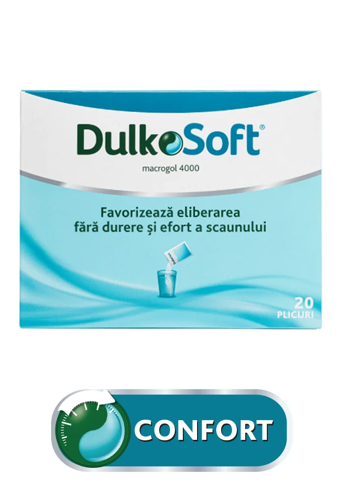 Pulbere pentru solutie orala Dulkosoft, 10g x 20plicuri, Sanofi