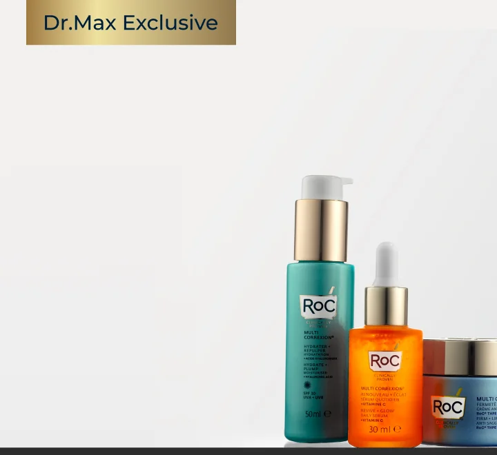 Prezentare gama de produse Marca Exclusiva Dr. Max - RoC Prezentare gama de produse Marca Exclusiva Dr. Max - RoC