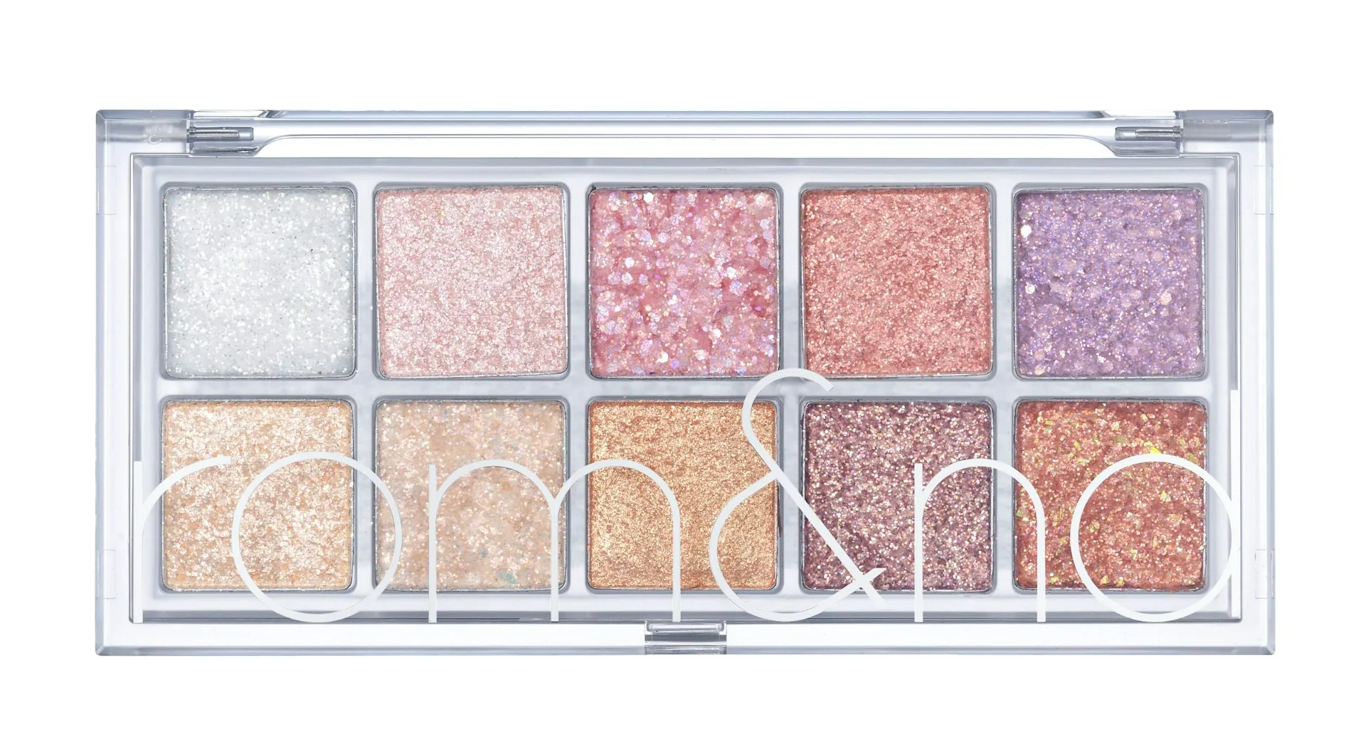 Paleta de farduri Better Than Palette 00 Light and Glitter, 100g, Rom&nd