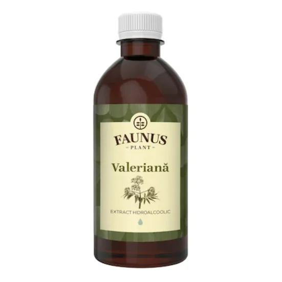 Tinctura de Valeriana calmant, 500ml, Faunus Plant