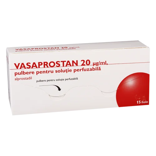 Vasaprostan 20mcg/ml, 15 fiole, Amdipharm