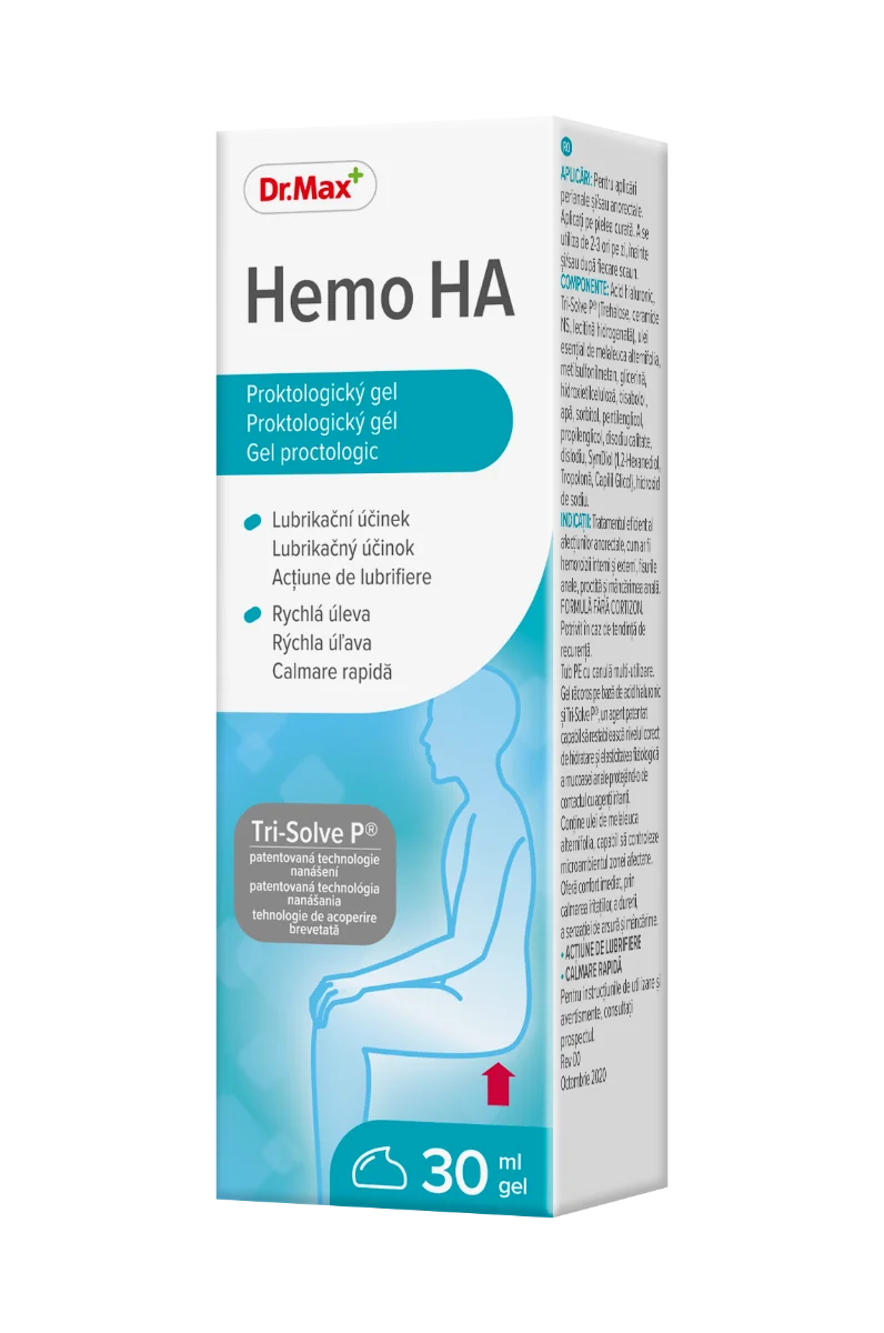 Dr. Max Hemo HA gel proctologic, 30ml