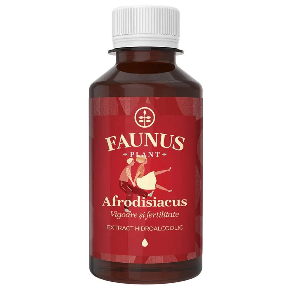 Tinctura pentru libido si fertilitate Afrodisiacus, 200ml, Faunus Plant