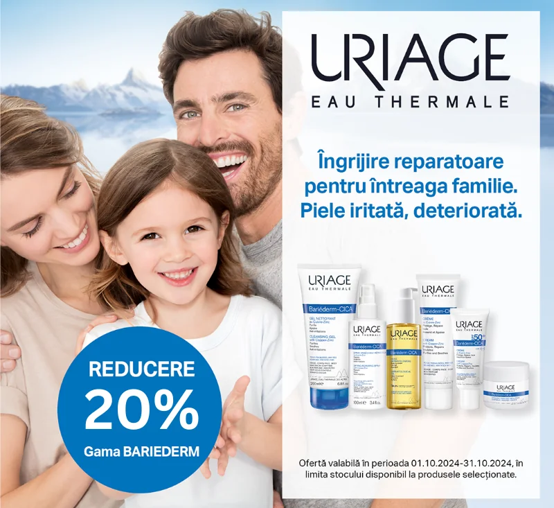 Ofertele lunii Octombrie 2024 Uriage Bariederm