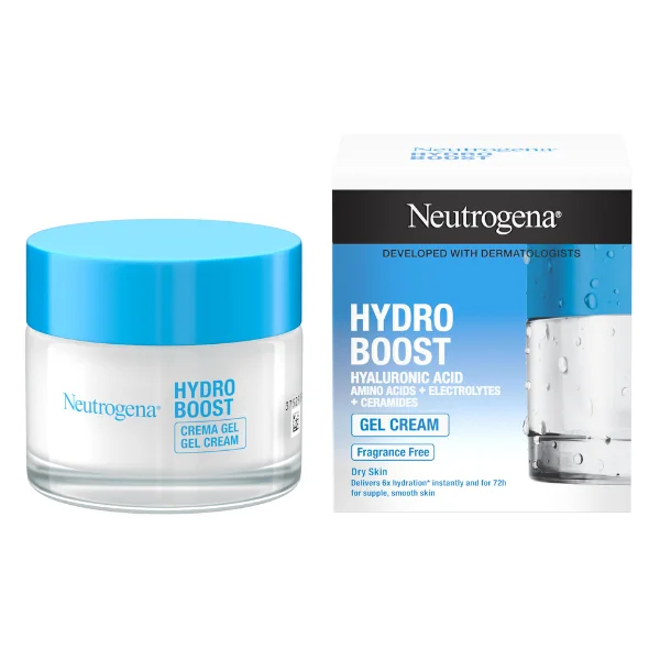 Gel-Crema hidratant pentru ten uscat Hydro Boost, 50ml, Neutrogena 