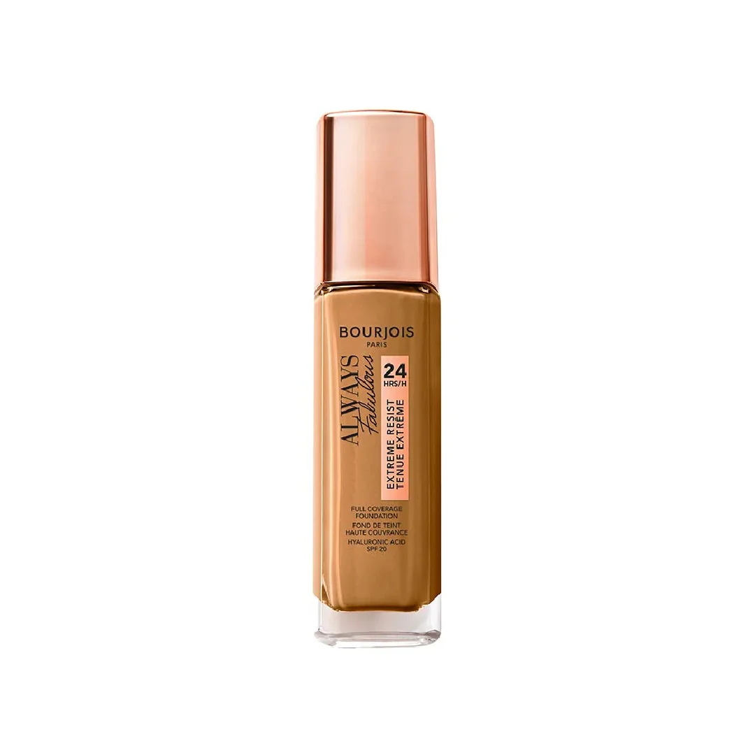 Fond de ten Always Fabulous 24h 520 Caramel, 30ml, Bourjois 