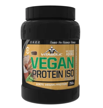 Vegan Protein Black Cookies, 750g, Vitabolic