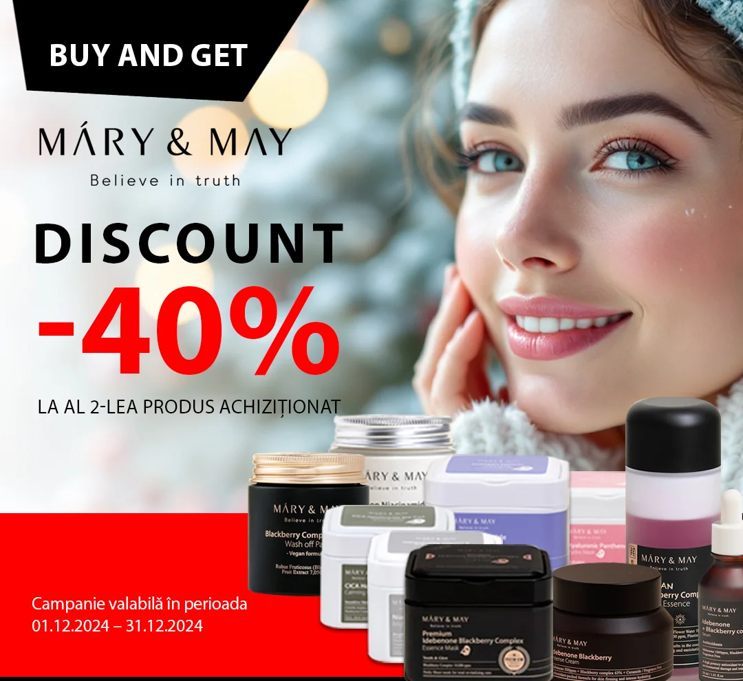 Ofertele lunii Decembrie 2024 Mary and May