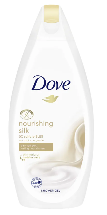 Gel de dus Fine Silk, 500ml, Dove