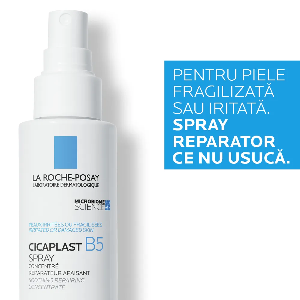 Spray reparator si calmant Cicaplast B5, 100ml, La Roche-Posay 